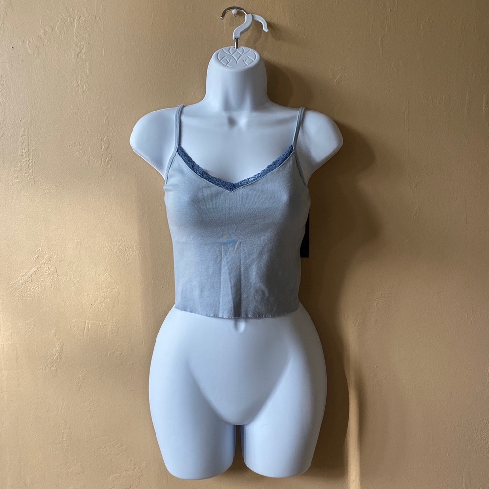 Brandy Melville Light Blue Nicolette Tank